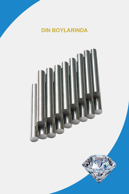 DIN Boylarınd Solid Çubuklar